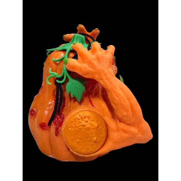 Spearhead 1994 Boglins Shakin Pumpkin Vintage Action Figure Works Rare - Picture 5 of 8